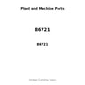 86721 - PISTON, PIN & CLIPS