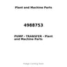 4988753 - PUMP - TRANSFER