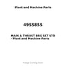 4955855 - MAIN & THRUST BRG SET STD