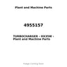 4955157 - TURBOCHARGER - HX35W