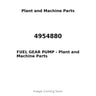 4954880 - FUEL GEAR PUMP