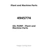 4945774 - OIL PUMP