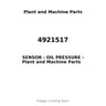 4921517 - SENSOR - OIL PRESSURE