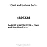 4899228 - GASKET VALVE COVER