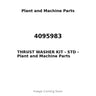 4095983 - THRUST WASHER KIT - STD
