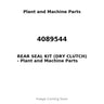 4089544 - REAR SEAL KIT (DRY CLUTCH)