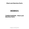 4038421 - TURBOCHARGER