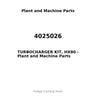 4025026 - TURBOCHARGER KIT, HX80