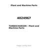 4024967 - TURBOCHARGER