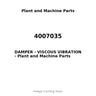 4007035 - DAMPER - VISCOUS VIBRATION