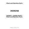3939258 - GASKET - COVER PLATE