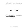 3937219 - ROCKER LEVER