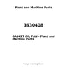3930408 - GASKET OIL PAN
