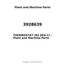 3928639 - THERMOSTAT (83 DEG C)