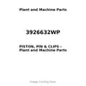 3926632WP - PISTON, PIN & CLIPS