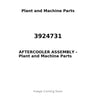 3924731 - AFTERCOOLER ASSEMBLY