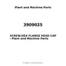 3909025 - SCREW,HEX FLANGE HEAD CAP