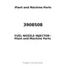 3908508 - FUEL NOZZLE INJECTOR