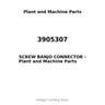 3905307 - SCREW BANJO CONNECTOR