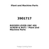 3901717 - ROCKER LEVER (INC ADJ SCREW & NUT)
