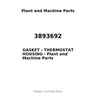 3893692 - GASKET - THERMOSTAT HOUSING