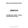 3889310 - FILTER OIL LF670