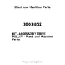 3803852 - KIT, ACCESSORY DRIVE PULLEY