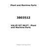 3803512 - VALVE KIT INLET