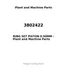 3802422 - RING SET PISTON 0.50MM