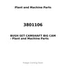 3801106 - BUSH SET CAMSHAFT BIG CAM