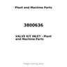 3800636 - VALVE KIT INLET