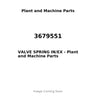 3679551 - VALVE SPRING IN/EX