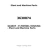 3630874 - GASKET - FLYWHEEL HOUSING