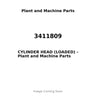 3411809 - CYLINDER HEAD (LOADED)