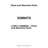 3288475 - V BELT (RIBBED)