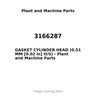 3166287 - GASKET CYLINDER HEAD (0.51 MM [0.02 in] O/S)