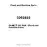 3092855 - GASKET OIL PAN