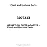 3073213 - GASKET OIL COVER ADAPTER