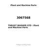 3067568 - THRUST WASHER STD