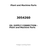 3054260 - OIL SUPPLY CONNECTION