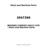 3047390 - BEARING CONROD (HALF) STD
