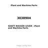 3038904 - SHAFT ROCKER LEVER