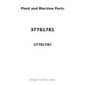 37781781 - MANIFOLD, EXHAUST