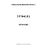 37764181 - HEAD, OIL FILTER