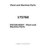 175760 - PISTON BODY