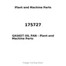 175727 - GASKET OIL PAN