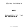 145551 - O-RING,WATER PUMP