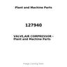 127940 - VALVE,AIR COMPRESSOR