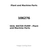 106276 - SEAL WATER PUMP