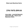 276-7475.OFK-B - C6.6 OFK - C/W PISTON KIT: 276-7475 (B)